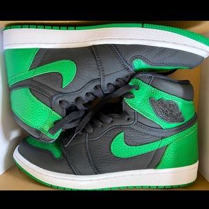 Air jordan 1 pine green black